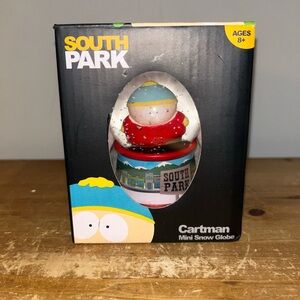 South Park Mini 3.5" Water Snow Globe Cartman Collectible NIB